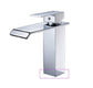 Sturdy Stylish Bath Faucet - Chrome / Classic Square / 