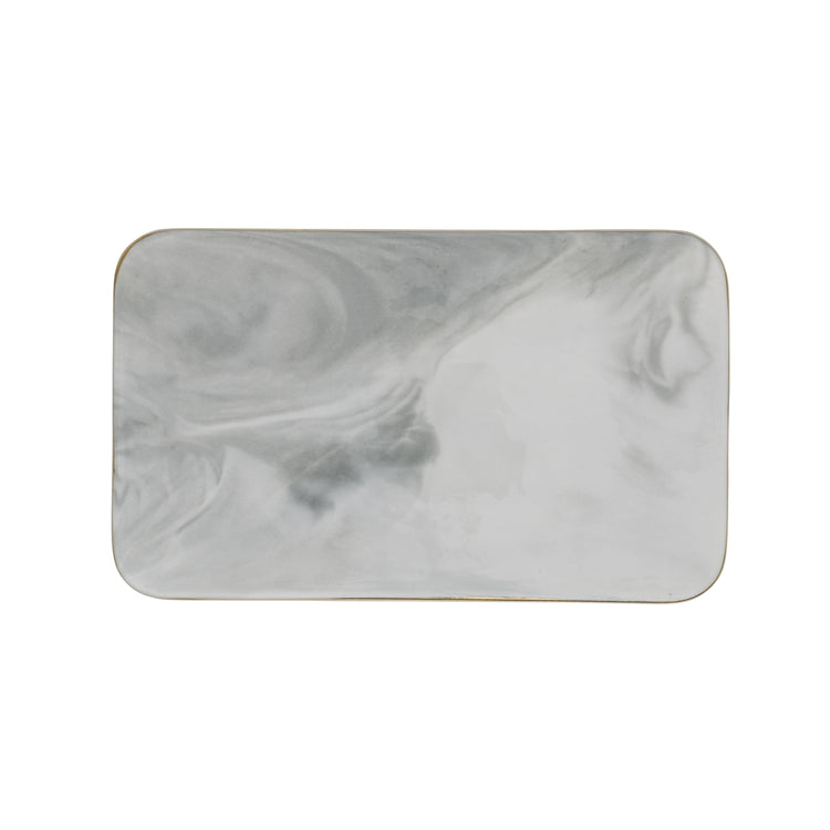 Stylish Marble Cutting Board - Gold Rim / Regular - Kitchen 