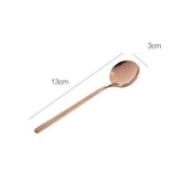 Stylish Stainless Steel Dessert Spoon - Spoons