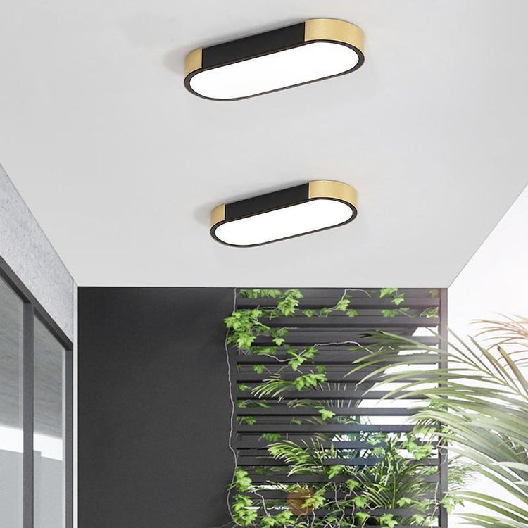 Sublime LED Ceiling Light - Black / Small - 14 / Cool White 