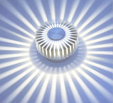 Sun Rays Shadow Cast Decorative Wall Lamp - Cool White - 