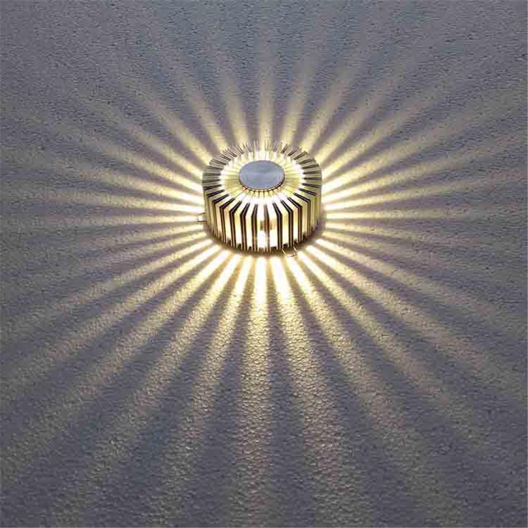 Sun Rays Shadow Cast Decorative Wall Lamp - Wall Light