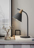 Toula - Stylish Sleek Desk Lamp - Gray - Table Lamp