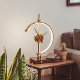 Traveller Clock LED Desk Lamp - Table Lamp