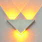 Triangle Wall Washer Lamp - Yellow - Wall Light