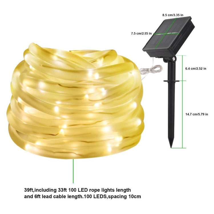 Tube String LED Solar Garden Light - Solar Light