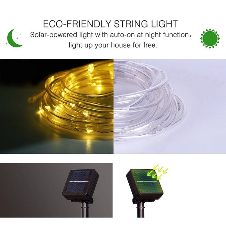 Tube String LED Solar Garden Light - Solar Light