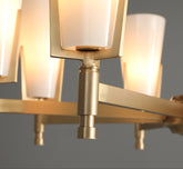 Vini Vidi Gold 12 Lamp Chandelier - Chandelier