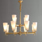 Vini Vidi Gold 12 Lamp Chandelier - Chandelier