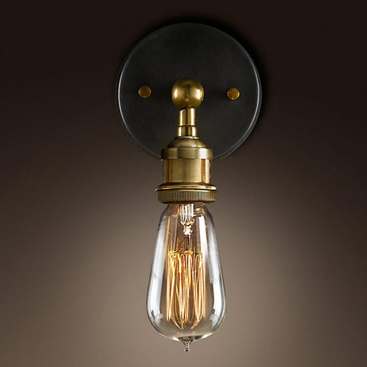 Vintage Brass Wall Light - Wall Light