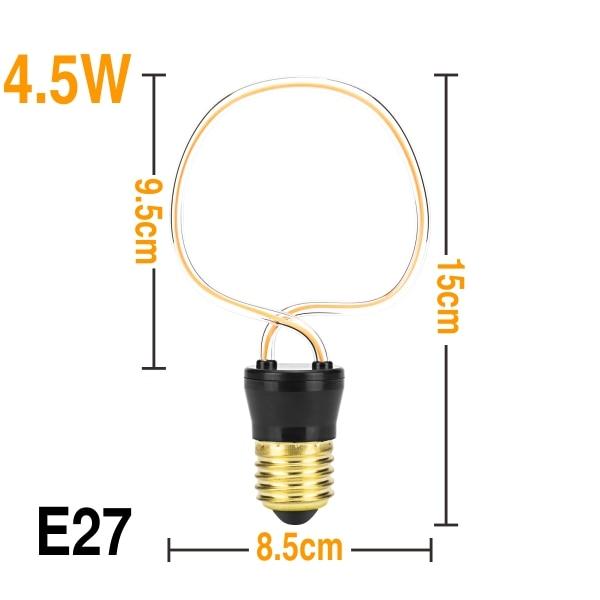 Vintage Bulb Shaped LED Strip Bulb - JH-AP / 4.5W - 