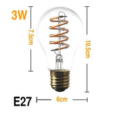Vintage Bulb Shaped LED Strip Bulb - Soft-A60 / 3W - 