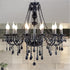 Vintage Flame Shaped Candle Chandelier - 12 Lamps - 