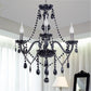 Vintage Flame Shaped Candle Chandelier - 3 Lamps - 