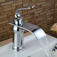 Vintage Look Waterfall Bathroom Faucet - Chrome - Faucet