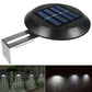 Wall Fence mounted Solar Pathway Light - Black - Solar Light